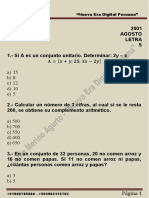 ( + ) A) 15 B) 8 C) 12 D) 10 E) 5: Aritmética "Nueva Era Digital Peruana"