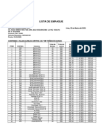 Lista Empaque Displas