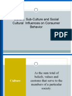 Culture, Sub Cul, Social Cls