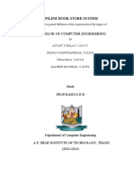 Online Book Store System: Bachelor of Computer Engineering