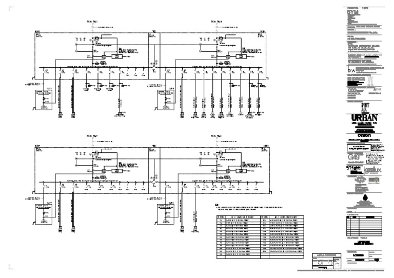 A.e.00.2.004 Low Voltage Single Line Diagram 2 | PDF