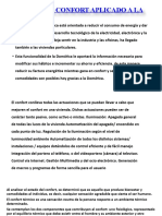 Gestión de Confort Aplicado A La Domótica