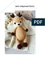 PDF Ciervo Lindo Amigurumi Patron Gratis