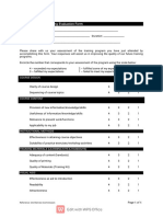 DHRDD Form 1 - Training Evaluation Form