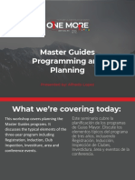 MGAD 002 Master Guides Programming and Planning Spanglish