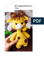 Nina Jirafa PDF Amigurumi Patron Gratis Paso A Paso