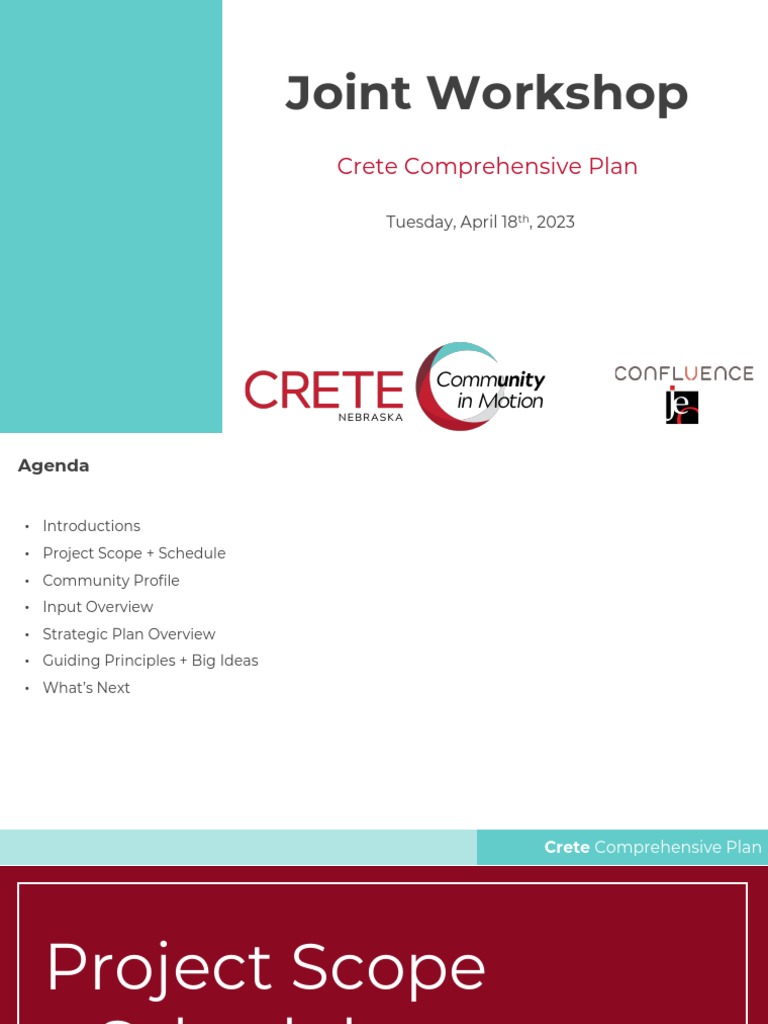Crete Joint (4182023) PDF Strategic Planning Household