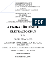 A Fizika Története Életrajzokban: Elektronikus Kiadás: Németh Ferenc, 2006