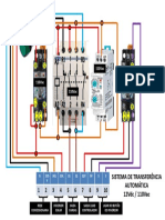 SISTEMA DE TRANSFERÊNCIA 12Vdc 11OVac