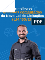 Questões Comentadas Nova Lei de Licitações (Herbert Almeida)