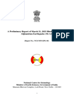 Earthquake Report Afghanistan M6.8 21 03 2023 Corrected