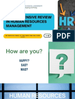 Comprehensive Review in Human Resources Management