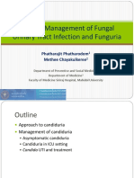 Current Management of Fungal Urinary Tract Infection and Funguria