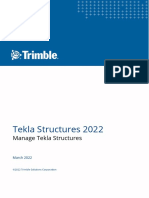 Manage Tekla Structures
