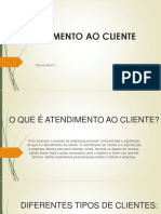 Atendimento Ao Cliente: Treinamento