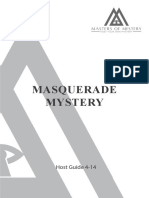 Masquerade Mystery: Host Guide 4-14