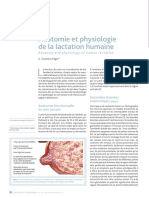 Anatomie Et Physiologie de La Lactation Humaine: Dossier