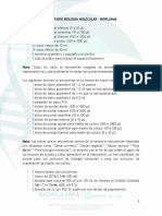 INVENTARIO - Biología molecular