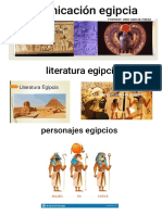Literatura Egipcia: Personajes Egipcios