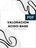 Valoración Ácido Base