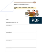 Preparando Mi Debate: Recopilar Documentos o Páginas de Internet Que Puedan Aportar Información para El Tema