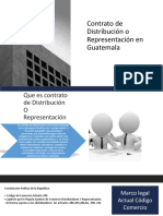 Presentacion de Contrato de Distribucion y Contratacion