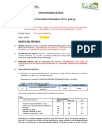 Especificaciones Técnicas: Cemento Portland Puzolanico Tipo Ip (42.5 KG) Finalidad Pública