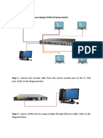 Configuring VLAN On Cisco Catalyst 3750 V2 Series Switch: Port. Refer To The Diagram Below