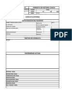 Formato HC Con Examen Fisico