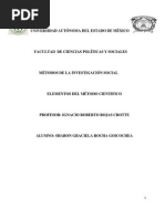 Elementos del Método Científico