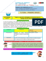 Experiencia de Aprendizaje 01 - Actividad 02 - 1ero y 2do - 2023 - Tutoria