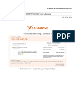 Thanks For Choosing Lalamove, !: Your Delivery Receipt (Order #169797322951) From Lalamove