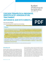 Butlleti Informacio Terap. Casacada AMB APUNTS