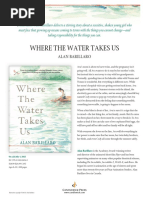 Where the Water Takes Us by Alan Barillaro Press Release