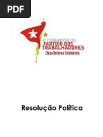 RESOLUÇÃO POLITICA 4 CONGRESSO versao final