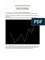 How To Trade Continuation Pattern: Peak Formation PDF