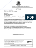 Certidão: Conselho Regional de Enfermagem Do Rio de Janeiro