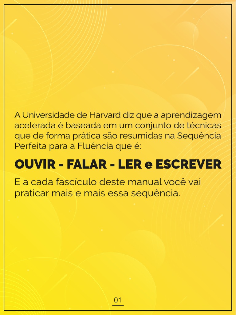 Ingles-Ouvir-Falar-Ler e Escrever | PDF