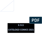 Catálogo Comics