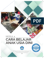 Cara Belajar Anak Usia Dini: Modul 4