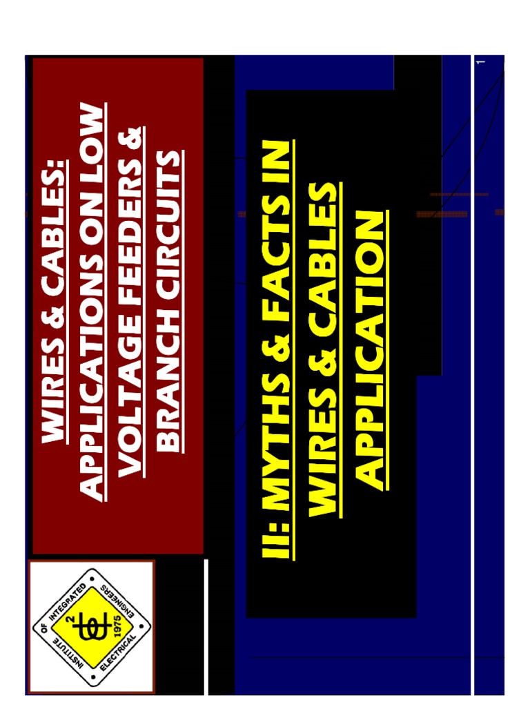 Sizing Circuits | Electrical Wiring | Electrical Conductor
