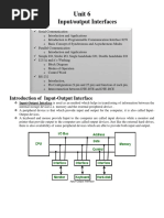 Input Output Interfaces