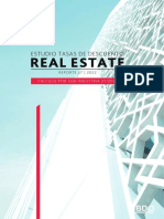 Real Estate: Estudio Tasas de Descuento