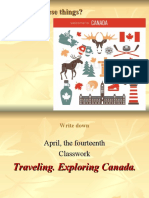 Exploring Canada