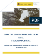 Directrices de Buenas Prácticas en La Industria