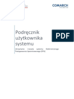 Podręcznik Użytkownika Systemu: Utrzymanie I Rozwój Systemu Elektronicznego Postępowania Upominawczego (EPU)