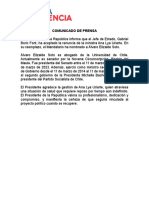 Comunicado de Prensa 19.04.23