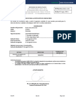 Informe de Resultados: Ensayo para La Detección de Coronavirus