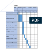 Cronograma de Actividades