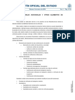 Boletín Oficial Del Estado: Capítulo 8. Carriles Adicionales Y Otros Elementos de Trazado